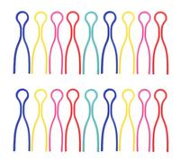 DIYEAH 100 Pezzi di Supporto per Bobina, Morsetto per Filo, Clip per organizzatore di rocchetti in plastica per Cucito e Artigianato, Strumento di Fissaggio del Filo per Bobine di Nastri e Ricami