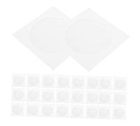 DIYEAH 100pezzi Custodie Carta per CD e Dvd da Bustine Protettive per Dischi Resistenti e Facili da Usare per Conservazione e Archiviazione