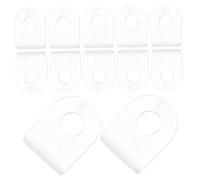 DIYEAH 100pezzi Ganci Per Poster Ganci Per Banner Accessori Per Appendere Attrezzatura Per Fissaggio Pubblicità Supporti Per Soffitto in Abs