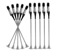 DIYEAH 10pezzi Morbido Morsetto a Pinza per Pittura di Modelli Kit di Accessori per Aerografo Clip di Fissaggio in Metallo per Hobby Artigianali Design Magnetico