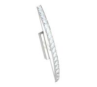 DIYEAH 10w Lampada Da Parete Per Bagno Cristalli Applique Led Luce Contemporanea Senza Abbagliamento Per Lavabo e Specchio