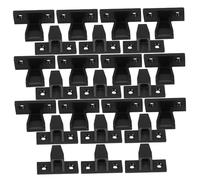 DIYEAH 12 Impostati Clip Regolabili in Plastica per Fissaggio Frontale Falso Cassetto Supporto Resistente per Armadi e Mobili Pesanti Collegamento Versatile per Installazione Superiore e