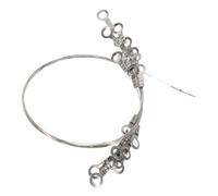 DIYEAH 12 pezzi Fili in Acciaio per Taglio Torte e Affettatrice Prosciutto Livellatore Professionale per Fette Uniformi Utensile Versatile per Dolci Formaggi e Pane per Feste e Cerimonie