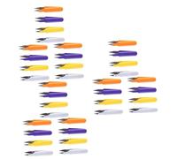 DIYEAH 12 Pezzi Forbici da Cucito Mini in Acciaio Inossidabile Clip da Ricamo Leggere e Resistenti per Taglio Filo e Impugnatura Confortevole con Protezione Appesa per