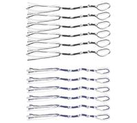 DIYEAH 12 Pezzi Nappe Tzitzit Ebraiche Unisex per Scialle da Preghiera Frange Blu e Nere, Accessori Tallit Tradizionali per Cerimonie Religiose e Uso Quotidiano, Kit Riparazione Corde