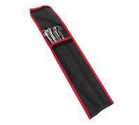 DIYEAH 12 pezzi Spiedini Bbq in Acciaio Resistente Piani Riutilizzabili con Design Twist Bastoncini Lunghi per Grigliare Carne Pollo Salsicce e Verdure con Borsa per Trasporto e