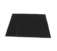 DIYEAH 12pezzi Pannelli Acustici Quadrati Autoadesivi Per Isolamento Acustico Pannelli Fonoassorbenti Adesivi Per Casa Per Riduzione Del Rumore e Trattamento Acustico