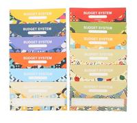 DIYEAH 12sets Buste Per Contanti Per Budgeting Con Fogli Di Bilancio Organizzatore Leggero Ufficio E Casa Planner Budget Stile Western Inclusi Cartoncini Monitoraggio Spese