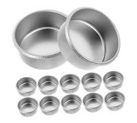 DIYEAH 15 Pezzi Portacandela in Metallo Bruciatore a NAFTA Bruciatore di Resina di Incenso Barattolo di Scaldacera Tealight Scaldavivande Porta Diffusore Ferro da Stiro Silver