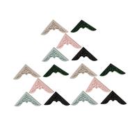 DIYEAH 15 Pezzi Segnalibri Angolari Mini Palazzo Clip per Pagine Resistenti PU Eleganti Accessori per e Organizzazione Libri Riviste e