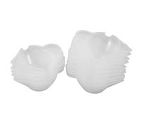 DIYEAH 15 Pezzi Silicone Cups For Epoxy Resin Mixing High Temperature Measuring Bowls Portable Pigment Toning Tools For Diy Craft Projects