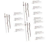 DIYEAH 15 Set lancette dell'orologio Mano Piccolo volti di Grandi Dimensioni Ricambio Kit di Riparazione dell'orologio Kit Manuale dell'orologio Kit Hardware per Orologio di Legno