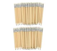 DIYEAH 150 Mini Matite da Golf Hb Pre-Temperate con Gomma Matite Segnapunti in Legno da 10 CM per Uso Ufficio Scuola e Eventi Confezione Sfusa da 150 Pezzi