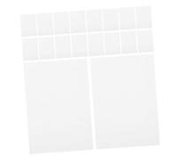 DIYEAH 150 Pezzi Carta Cartoncino Bianco Spessi e Resistenti per Pittura Acquerello Fai da Te Creativo e Biglietti Adatto e Adulti