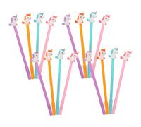 DIYEAH 16 pezzi Penne Gel Unicorno Colorate Penne per Ufficio e Scuola Scrittura e Ergonomica per Quotidiani e Condivisione con