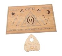 DIYEAH 1set Tavola Divinatoria Legno con Occhi Maligni per Streghe e Divinazione Accessorio per Rituali e Decorazioni per La Casa Design Artigianale e Pattern