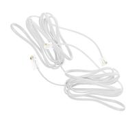 DIYEAH 2 pezzi Adattatore PC Convertitore Telefonico in PVC e Rame Collegamento Stabile per Telefono e Fax Plug And Play Estensione Doppino Telefonico