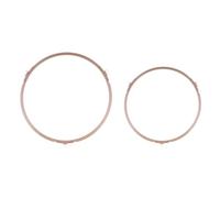 DIYEAH 2 pezzi Anello Rotante per Microonde con Ruote da Supporto Girevole per Piatto in Vetro Ricambio per Forno Microonde Struttura Semplice e Resistente in Plastica Colore Casuale