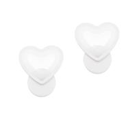 DIYEAH 2 pezzi Applique Forma Cuore LED Ultra Luminosa per Camera da Letto Lampada da Parete Nordic in Acrilico Luce per Sfondo Design Moderno e Compatto per Decorazione Casa