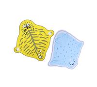 DIYEAH 2 Pezzi Busta Protettiva per Obiettivi DSLR Avvolgibile e Pieghevole Custodia per Attrezzatura Fotografica Organizzatore Compatto per Viaggi con Chiusura Sicura