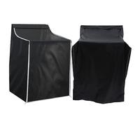 DIYEAH 2 Pezzi Copertura Protettiva Oxford e Asciugatrice Copri Macchina Antipolvere e Antiraggi Uv con Fascia Elastico Compatibile con Misure Standard