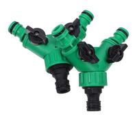 DIYEAH 2 Pezzi Distributore d'Acqua per L'irrigazione a Goccia Adattatore per Tubo dell'Acqua Connettore per Tubo di Irrigazione Raccordi per Irrigazione a Goccia Pom Green