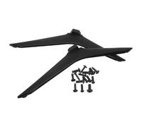 DIYEAH 2 Pezzi Gambe Base Tv Resistenti per Schermi Piani Compatibile con Tv 60/65 Pollici Supporto Stabile per Monitor da Soggiorno o Camera da Letto con Viti Incluse