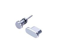 DIYEAH 2 Pezzi Kit Tappi Antipolvere USB protettore Accessori coperture Tappo Spillo connettore per S7 Grigio