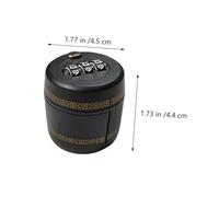 DIYEAH 2 Pezzi Lucchetto Combinazione a 3 Cifre per Bottiglie di Vino e Liquore Tappo Salvavino Sicuro con Codice Password Sicurezza per Famiglie e Conservazione Bevande