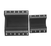 DIYEAH 2 Pezzi Macchina per Etichettare Precisione per Bottiglie Piccole in Pla Nero con Funzionamento Semplice per Piccole Imprese e Laboratori Domestici