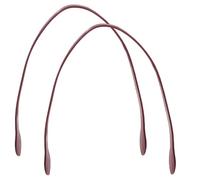 DIYEAH 2 Pezzi Maniglie in Pelle PU per Borsa Fai, Ricambio 60cm Marrone | Impugnatura Ergonomica, Superficie Liscia, Non Facile da Rompere, per Borsa a Spalla Singola e Borsetta