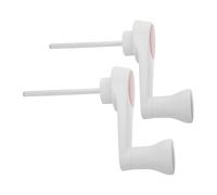 DIYEAH 2 Pezzi Manovella Manuale per Scrivania in Piedi - Manovella per Regolazione Dell'altezza - Accessori per Meccanismo di Sollevamento del Tavolo per Tavolo da Studio, Scuola, Scrivania, Rosa