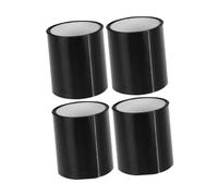 DIYEAH 2 pezzi Nastro Sigillante in PVC per Riparazione Resistente Allumidità e Allolio Facile Tagliare per Cucina e Bagno Confezione Nero
