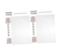 DIYEAH 2 pezzi Pannelli Protettivi Trasparenti in PVC Spesso per Macchine Popcorn Commerciali Accessori Sostitutivi per Porte Macchina Popcorn Copertura Diflettore Durevole e Compatibile