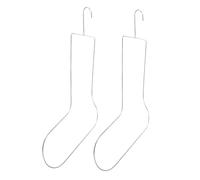 DIYEAH 2 Pezzi per Il Display calzino Strumento modellatura calzino bloccacalzino bloccante per a blocca stendino per Acciaio Inossidabile Argento