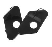 DIYEAH 2 Pezzi Poggiafreccia in Plastica per Arco Ricurvo, Supporto Ergonomico per Mano Destra, Migliora Precisione nel Tiro L'Arco