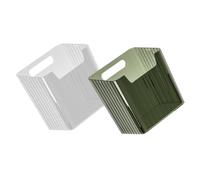 DIYEAH 2 pezzi Portaoggetti Adesive da Parete per Bagno e Cucina Organizer Trasparente Multifunzione per Spezie Medicinali e Accessori Salva Spazio Senza Forare Design Elegante e