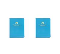 DIYEAH 2 Pezzi Protezione per Carte Portacarte Multifunzionale con Tasche Resistenti per Documenti Id Sanitarie e Carte di Custodia Pratica e Affidabile per Quotidiano