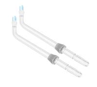 DIYEAH 2 Pezzi Punte di Ricambio per Irrigatore Orale in Acrilico Massaggio Delicato e Pulizia Profonda, Accessori per Impianti e Apparecchi, per Uso Domestico e Viaggio