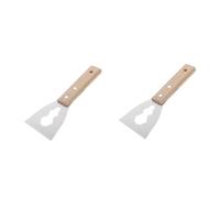 DIYEAH 2 Pezzi Raschietto in Acciaio Inossidabile Resistente per Pulizia Pavimenti e Rimozione Rivestimenti Pareti Strumento Leggero per Progetti Casa e da Te
