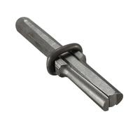 DIYEAH 2 Pezzi Strumenti a dondolo strumento di scissione strumento per tagliare le rocce Strumenti di scissione di roccia strumento per spaccare la pietra acciaio Nero