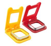 DIYEAH 2 pezzi Taglia sandwich sigillatore in acciaio inossidabile, stampo | Tagliabordi per sandwich, taglia crosta efficiente, taglia biscotti per sandwich, pane, pancake e altri dolci per bambini e
