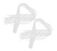 DIYEAH 2 Pezzi Tende Con Frange Iridescenti Al Tende Con Frange Luccicanti Fondali Per Decorazioni Fotografici Glitterato Per Animali