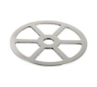 DIYEAH 2 Pezzi Testa di lavaggio in acciaio inossidabile tazza di lavaggio sciacquatrice per bicchieri fornitura sciacquatazze sciacquatrice per tazze sciacquatrice per bottiglie Argento