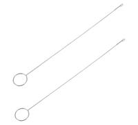 DIYEAH 2 Pz Uncinetto per Cucire, Uncino per Ago con Fermo, Strumento per Uncinetto con Linguetta per Cinture in Tessuto, Strisce, Cinghie per Tubi, Accessori Fai da Te