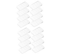 DIYEAH 2 Set Cunei Livellatori Trasparenti Per Regolabili E Versatili Per Stabilizzare E Irregolari 8 Pezzi*2