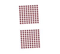 DIYEAH 2 Set Frutta Rossa Natalizia Decorazioni Natalizie Impostore Mini Frutta Finta Artificiale Falso Decorazioni Mini Frutti Finti per La Decorazione Natale Schiuma Rosso 100 Pezzi * 2