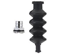 DIYEAH 2 Set Guarnizione in Gomma per Asta Rc Barca 42mm con Supporto | Alluminio e Gomma Nera, Tenuta Passante, per Aste 1, 20-2, 00mm e Collegamento Acceleratore