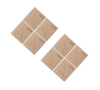 DIYEAH 2 set Pellicola Protettiva In Vetro Temperato Trasparente Rotonda Per Orologi Colore 4 pezzi * 2