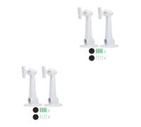 DIYEAH 2 Set Per Telecamera Sicurezza Staffa Per Uso Ed Esterno Base Stabile E Resistente Per Monitor E Sicurezza 2 Pezzi*2